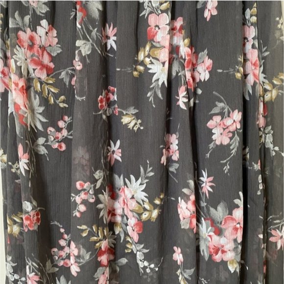 Hollister Sheer Floral Maxi Skirt - Picture 3 of 5